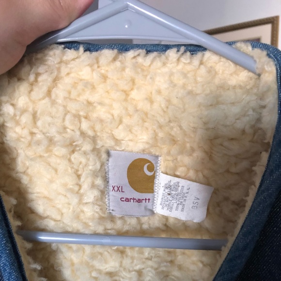 Vintage Carhartt Denim Vest - Picture 2 of 3